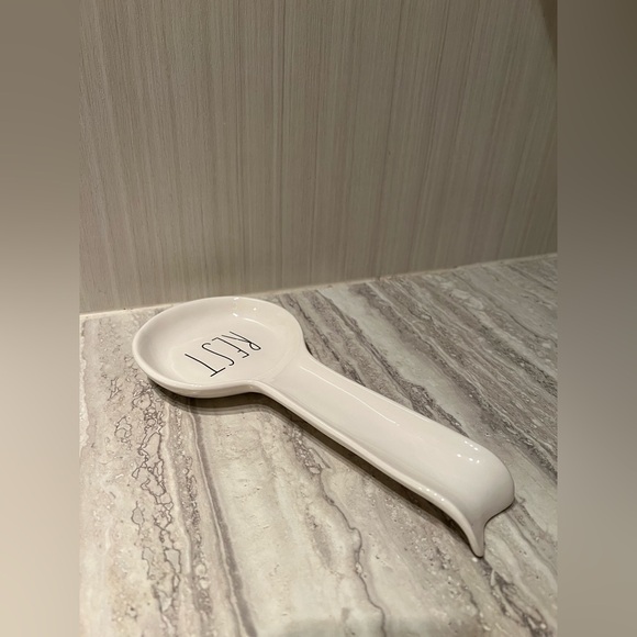 🆕RAE DUNN - NWOT - “ REST “ SPOON REST - Picture 4 of 7